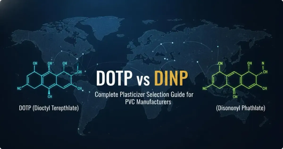 DOTP vs DINP：PVC制造商增塑剂选型完全对比指南 - 增塑剂行业博客文章封面图