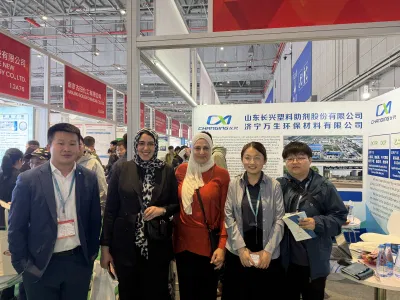 Shandong Changxing with Rania ET Naggar from CITICON TRADING COMPANY