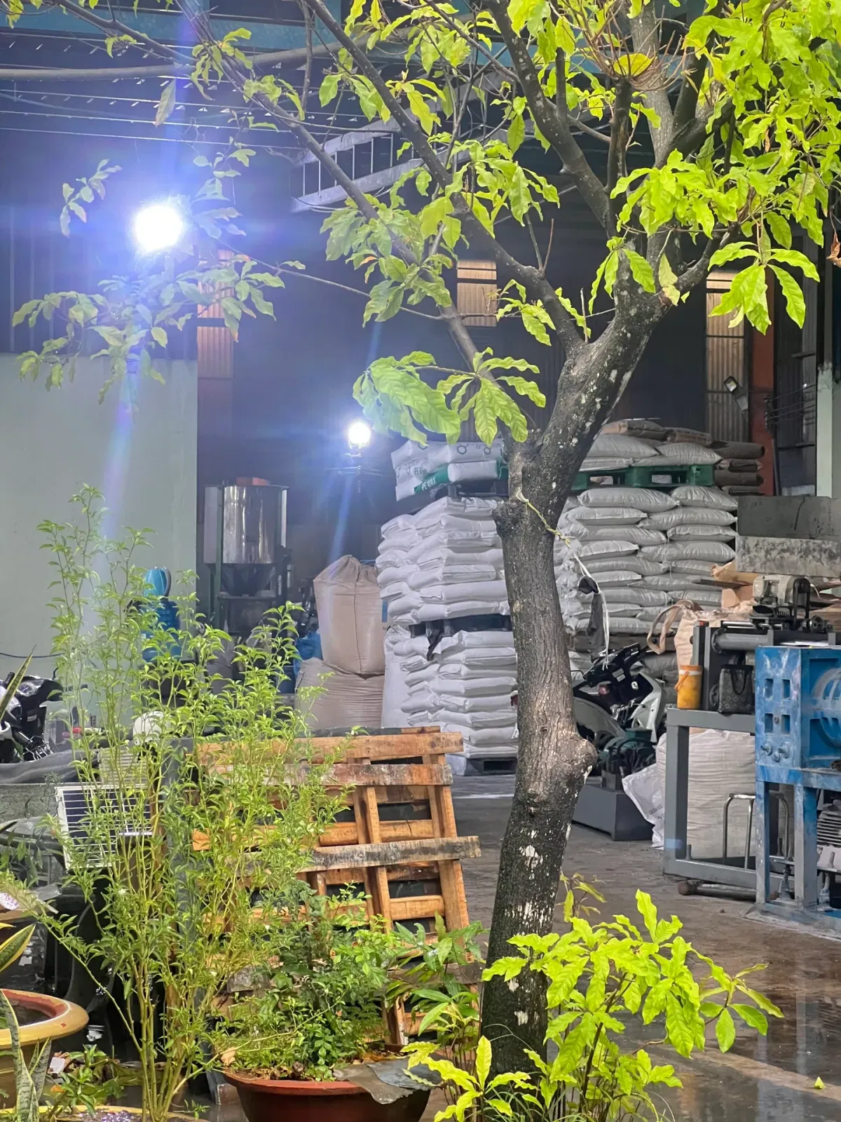 PVC granules factory workshop in Vietnam